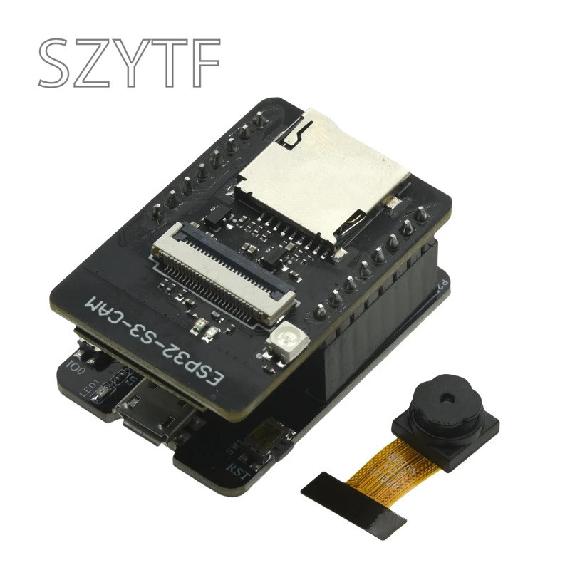 ESP32-S3-N16R8 CAM บอร์ดพัฒนา WiFi+ โมดูลบลูทูธพร้อม OV2640/OV3660 กล้อง