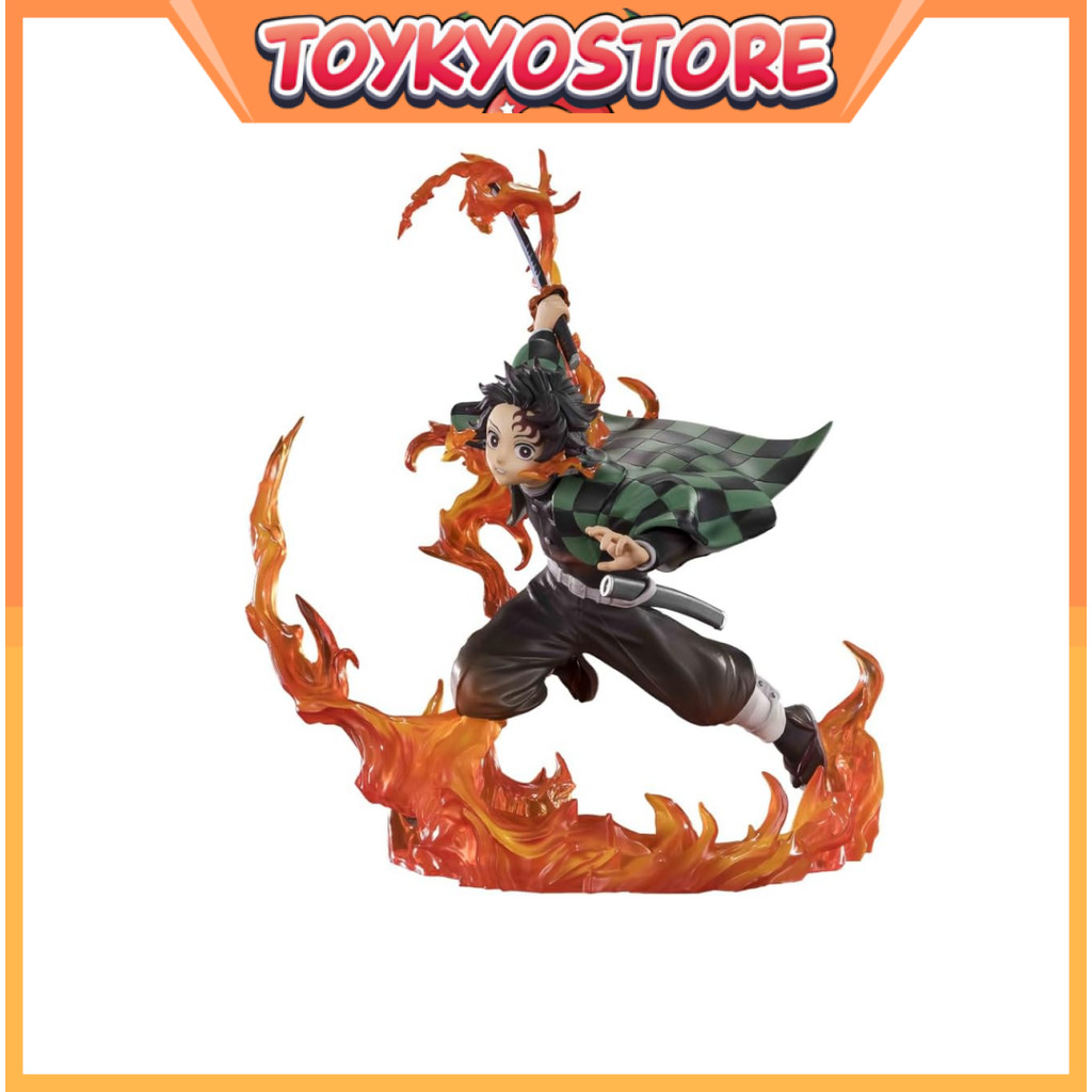 TAMASHII NATIONS Figuarts ZERO Demon Slayer Rengoku Tsuba Ver Tanjiro Figure [Direct from Japan]