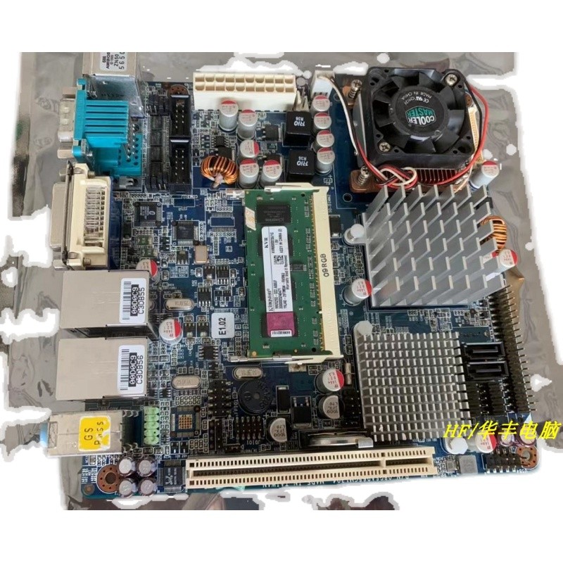 Yanhua AIMB-256G2-00A1E การ์ดเครือข่าย Gigabit คู่ 17 * 17 เมนบอร์ด AIMB-256G2 การประกันคุณภาพพร้อมส