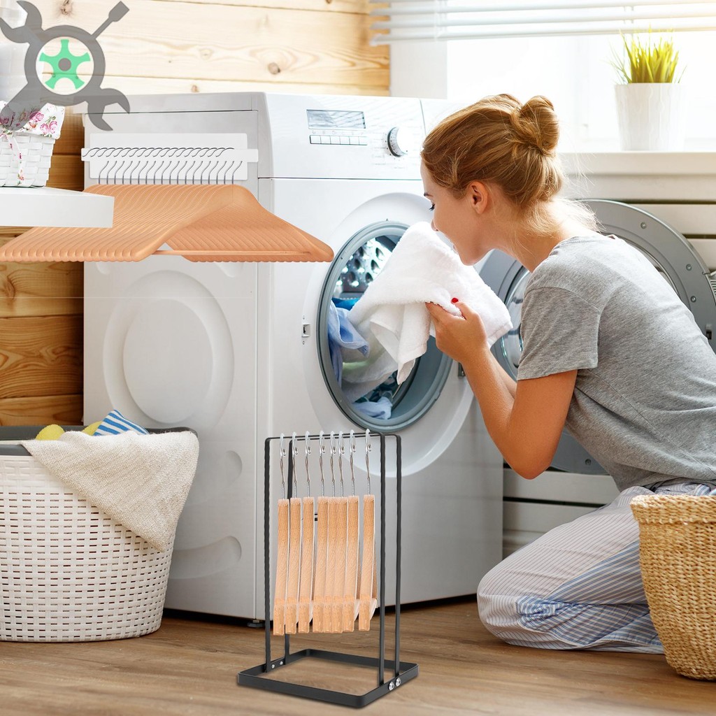 2 ชิ้นแขวน Organizer Stacker โลหะแขวนผู้ถือ Stacker ทนทานแขวน Stacker Stand ง่ายต่อการเข้าถึง SHOPCY