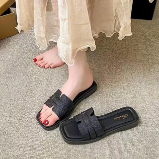 รองเท้ามีส้นผู้หญิงมาใหม่รองเท้าเเตะแฟชั่นวัยรุ่นสวยใส่สบายมาใหม่CK33