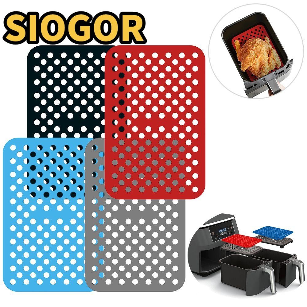 SIOGOR Air Fryer Mat Soft อุปกรณ์เสริมเตาอบสําหรับ Ninja DZ201 Foodi สําหรับ Ninja Foodi DZ201