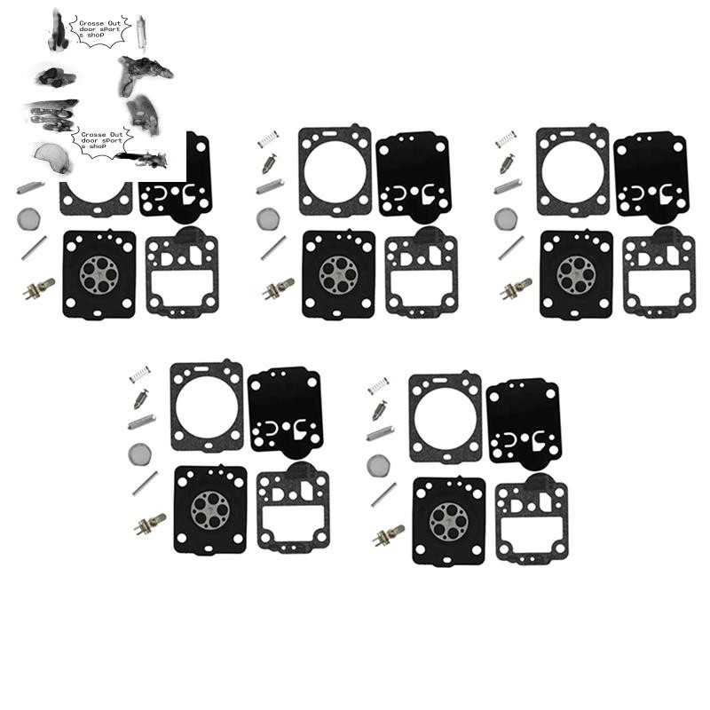 5 ชุดคาร์บูเรเตอร์ซ่อม Rebuild Kit สําหรับ 435 435E สําหรับ RB-149 สําหรับ C1T-EL41A C1T-W33A C1T-W3