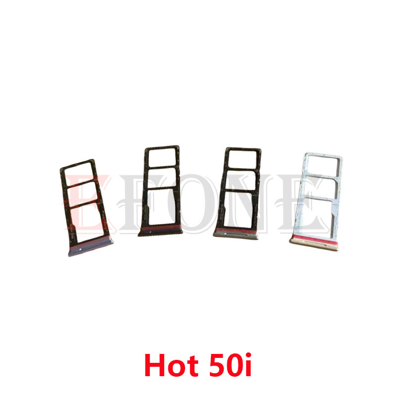 เหมาะสําหรับ infinix infinix Hot 50i X6531 X6531B ถาดการ์ดช่องเสียบการ์ด