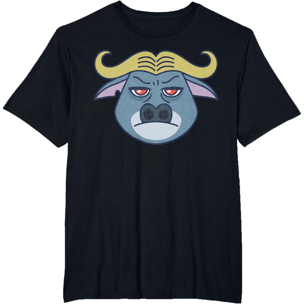 Disney Zootopia Chief Bogo เสื้อยืดคอสตูม Big Face น่ารัก