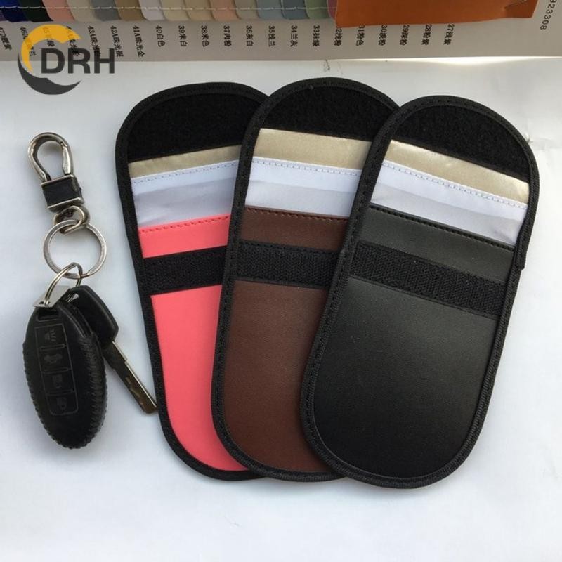 Newwellknownepic สัญญาณการปิดกั้น Faraday กระเป๋าสําหรับโทรศัพท์มือถือ Anti-Theft Key Fob Shield EMF