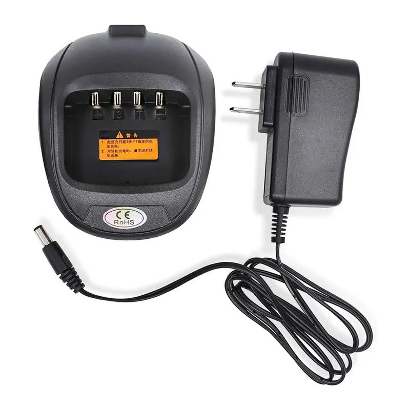 Rapid Charger สําหรับ HYT TC-610 TC610S BL2001 BL1204 Hytera TC620 วิทยุสองทาง CH10A03 Charger พร้อม