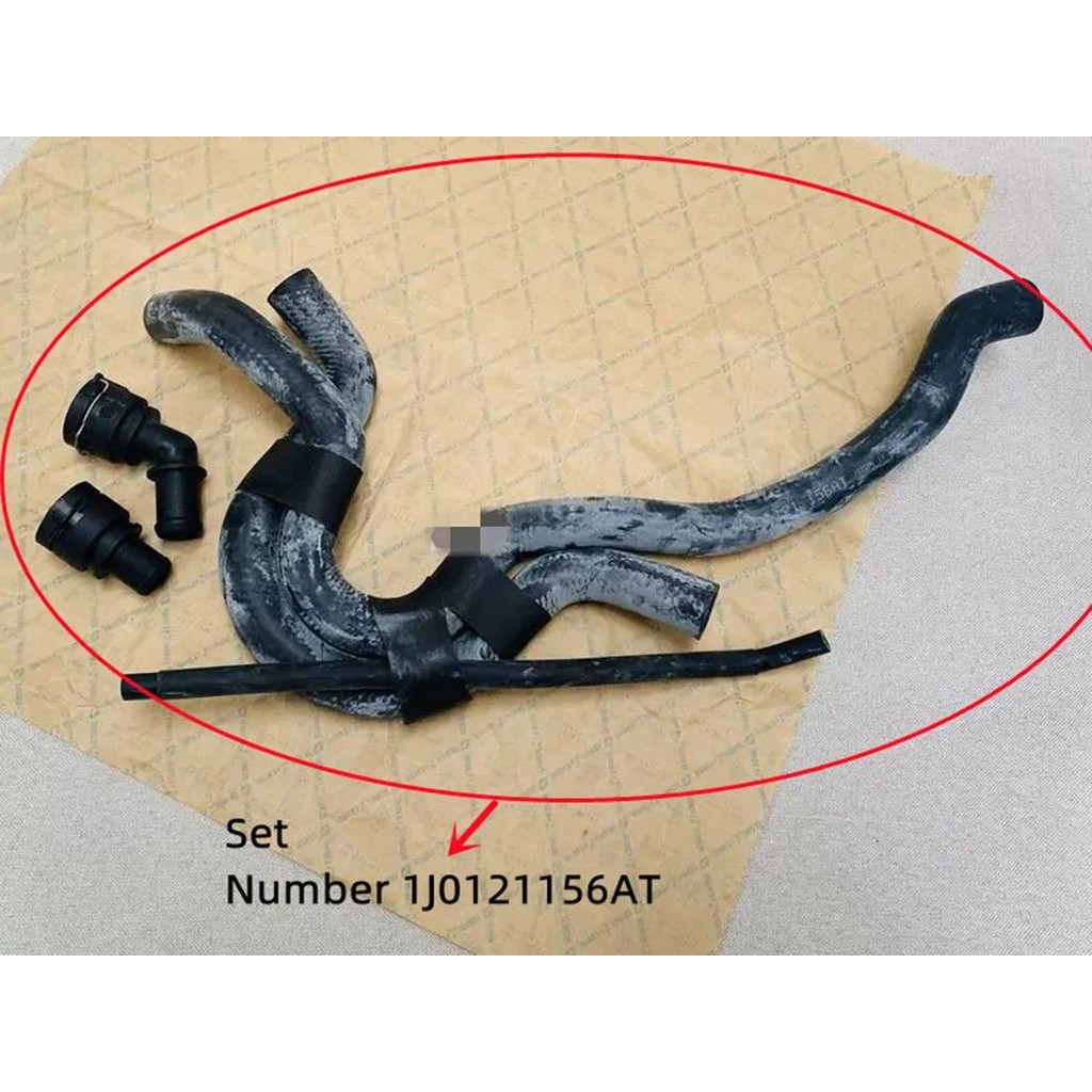 1.8T เครื่องยนต์ Coolant ท่อสําหรับ VW Golf 4 MK4 Bora Audi A3 8L TT ที่นั่ง Leon Toledo Skoda Octav