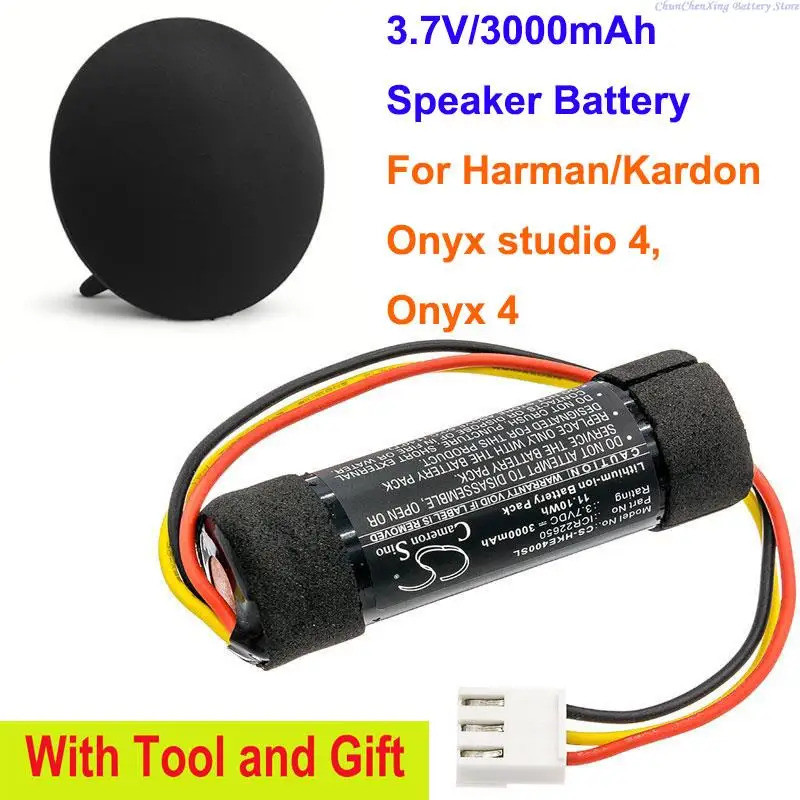 แบตเตอรี่ Cameron Sino 3000mAh สําหรับ HARMAN/KARDON Onyx studio 4