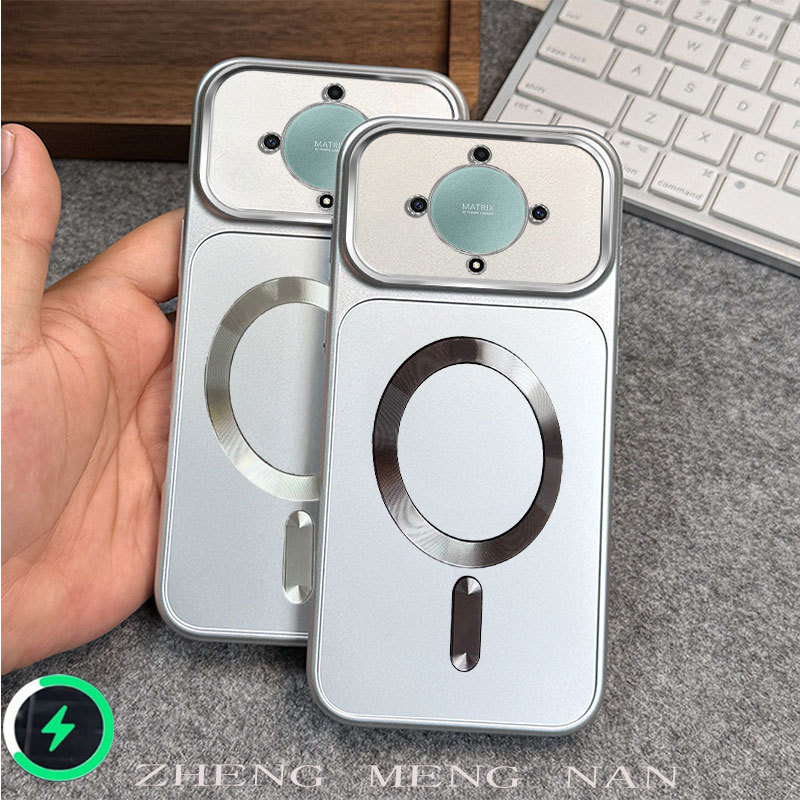 เหมาะสําหรับ Honor X9A Honor X9B Honor X9C Honor X9 Honor X9C สมาร์ทสีใหม่ CD รูปแบบแหวนแม่เหล็ก sil