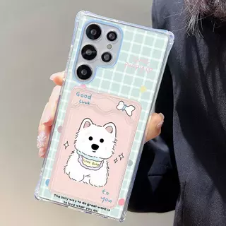 เคสใส่บัตร เคสใส For Samsung A57 A56 A55 A07 A17 S26 S25 S24 Ultra FE A05S A06 A15 A16 A35 A36 A23 A34 A52S A53 A54 A73