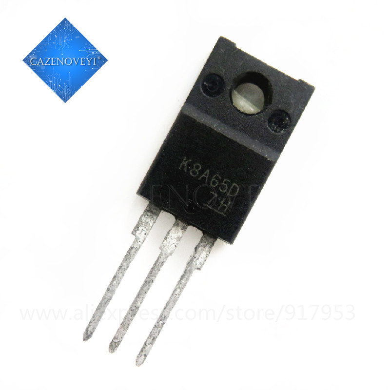 10 ชิ้น TK8A65D TK8A65 K8A65D TO-220F 650V 8A ชิปเดิมใหม่