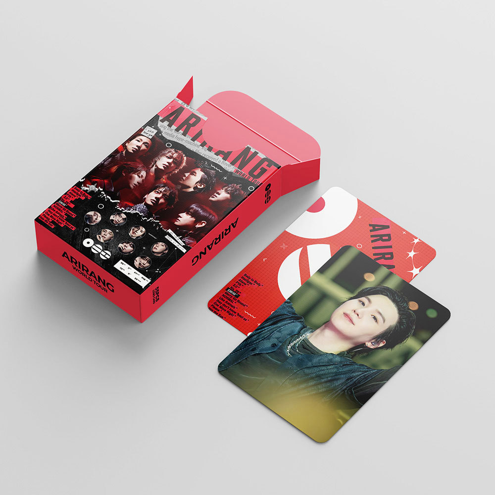 30-127pcs WORLDTOUR ARIRANG Photocards V TYPE PERMISSION TO DANCE ON STAGE FESTA Jin ECHO J-HOPE JUN