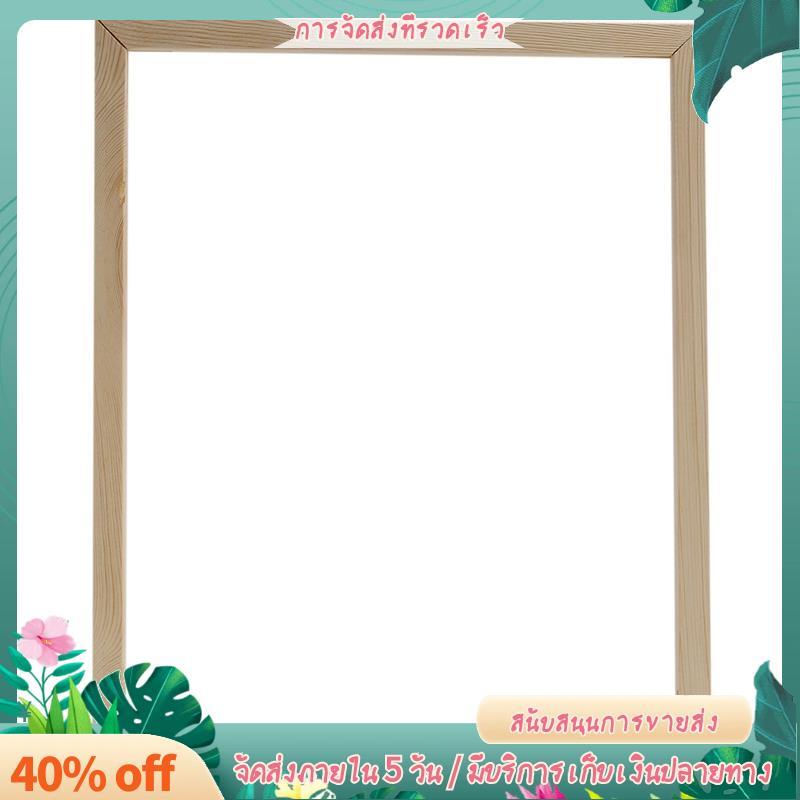 40X50 ซม. กรอบไม้ ทําเอง กรอบรูปศิลปะเหมาะสําหรับตกแต่งบ้านภาพวาดภาพวาดภาพวาดการดิจิตอล