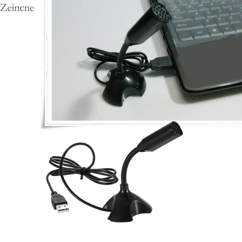 Zein Professional ไมโครโฟนคอมพิวเตอร์ USB Clear Auditory สําหรับการประชุมออนไลน์ PC Mic