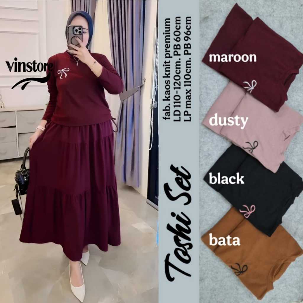 มีกลุ่มผู้ขายอันขอแอดมิน er elrumi มีกลุ่มผู้ขายขอแอดมิน er elrumi TOSHI SET VINSTORESET SKIRT SUSUN