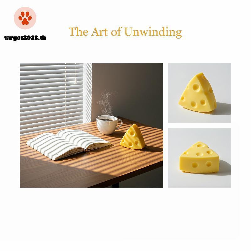 [ARG] ของเล่น Squishies ชีสที่ละเอียดสูงช้า Rising Action Stress Reliever สําหรับโฮมออฟฟิศ [TH]