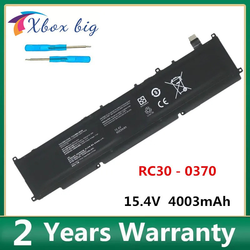 RC30-0370 15.4V 61.6WH แบตเตอรี่แล็ปท็อปสําหรับ Razer ใบมีด 14 นิ้ว Ryzen 2021 2022,RZ09-0370BEA3 RZ