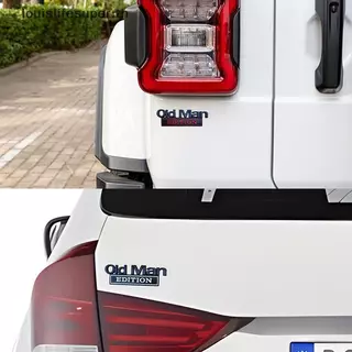 LLS รถ 3D โลหะ Chrome Stier สัญลักษณ์ OLD MAN EDITION Badge โลโก้รถ Trunk Body ประตูจัดแต่งทรงผม Decals Stiers อุปกรณ์อัตโนมัติร้อน