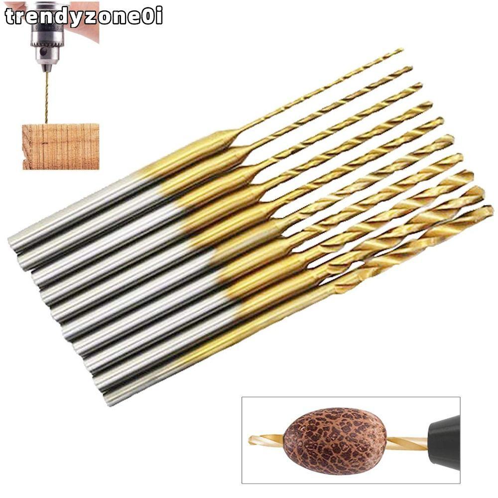 TRENDYZONE0I Micro Twist เจาะบิต HSS แกะสลัก Bit Punch เครื่องมือ Twist เจาะ