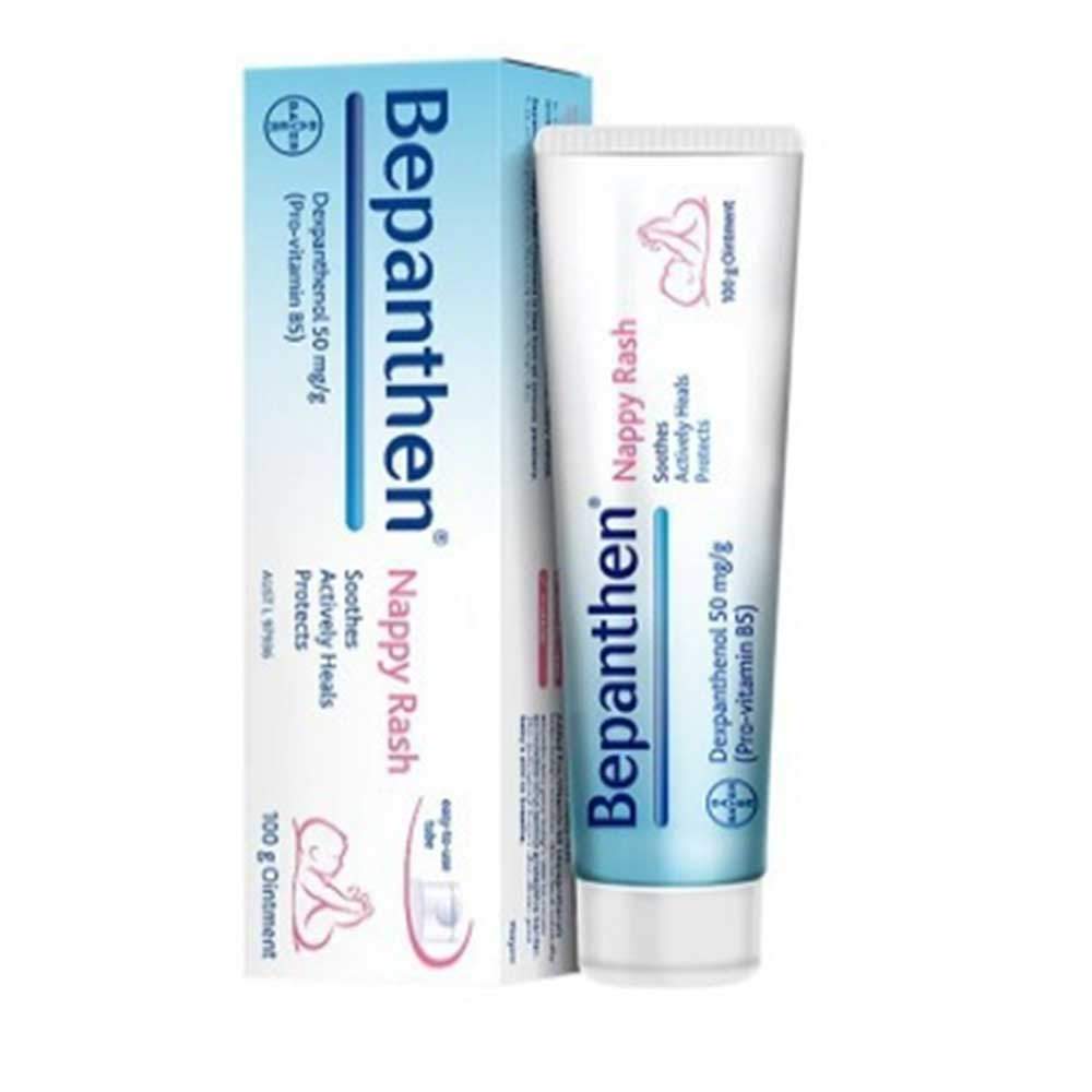 NEW Bepanthen Nappy Rash Cream 100g -ส่วนผสมที่ปลอดภัย By ZMT