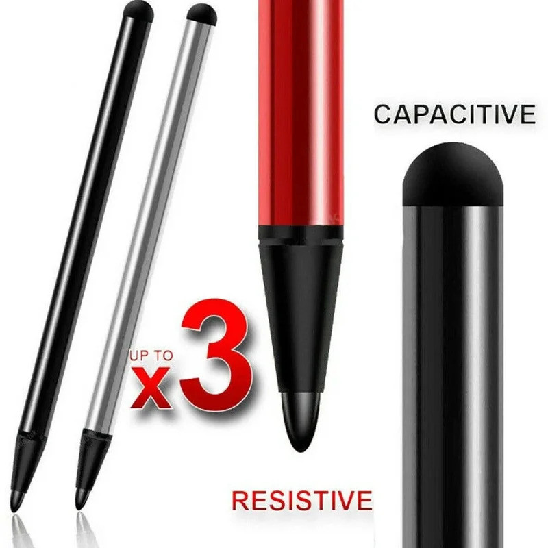 1/3 ชิ้นสมาร์ทโฟนแท็บเล็ตหน้าจอสัมผัสปากกา Stylus Universal Capacitive/Resistive Stylus ปากกาสําหรับ