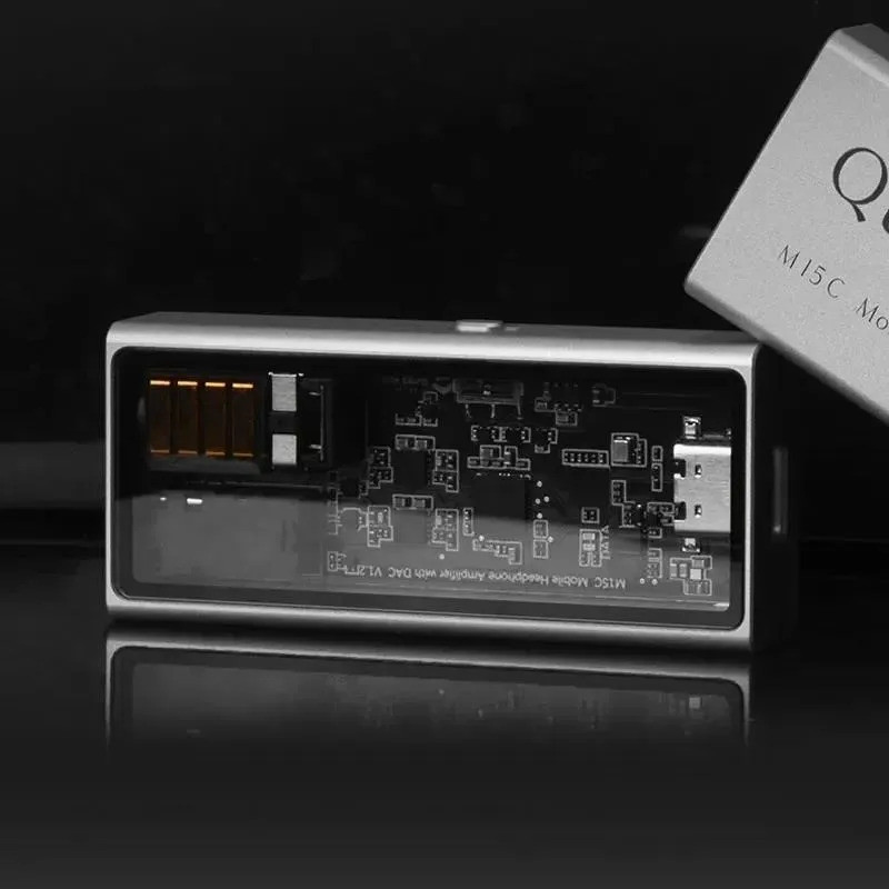 แบบพกพา USB DAC& ล่าสุด Release Flagship CS43198 ถอดรหัสหูฟัง เพาเวอร์แอมป์ เครื่อง M15C ถอดรหัสแบบพ