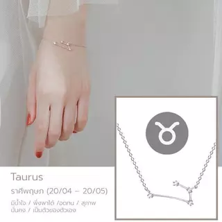 12 Zodiac Bracelet สร้อยข้อมือเงินแท้ S925 [MERCELO]