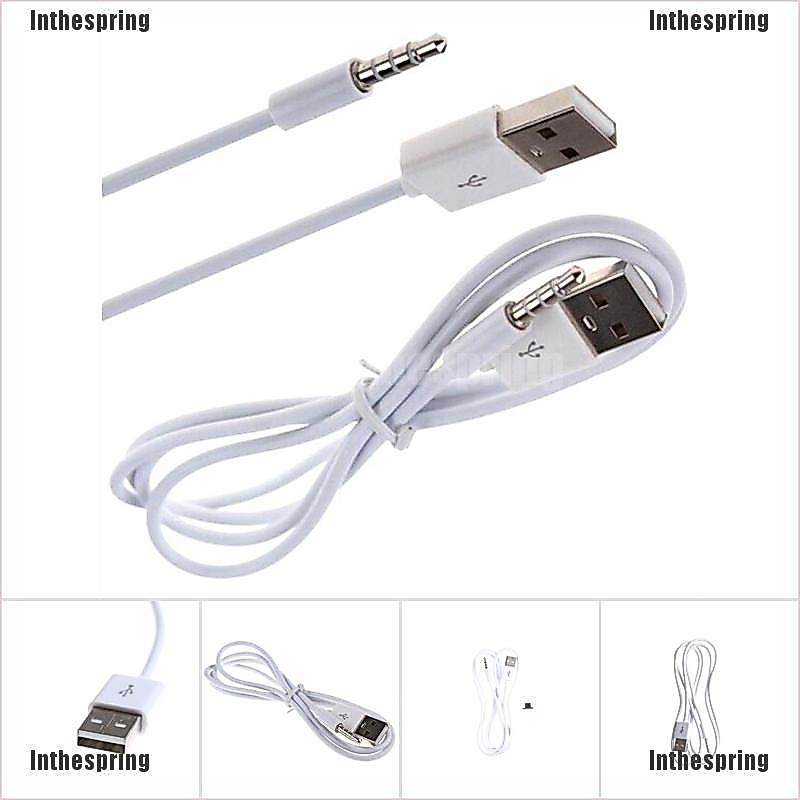 สายชาร์จ 3. 3 ฟุต 3. 5 มม. แจ็คเสียบเสียง aux เป็น usb 2.0 ตัวผู้ สําหรับ mp