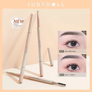 ยอดนิยม Judydoll ดินสอเขียนคิ้ว หัวเหลี่ยม กันน้ํา Skinny Eyebrow Pencil เครื่องสำอางดอลลี่