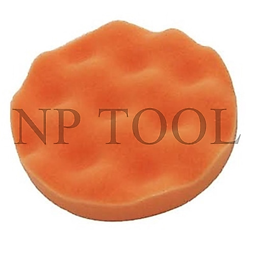 NP-678 ฟองน้ำสำหรับเครื่องขัดสีรถ 5" / ฟองน้ำขัดเคลือบสีรถยนต์ ขนาด 5 นิ้ว "สีส้ม"