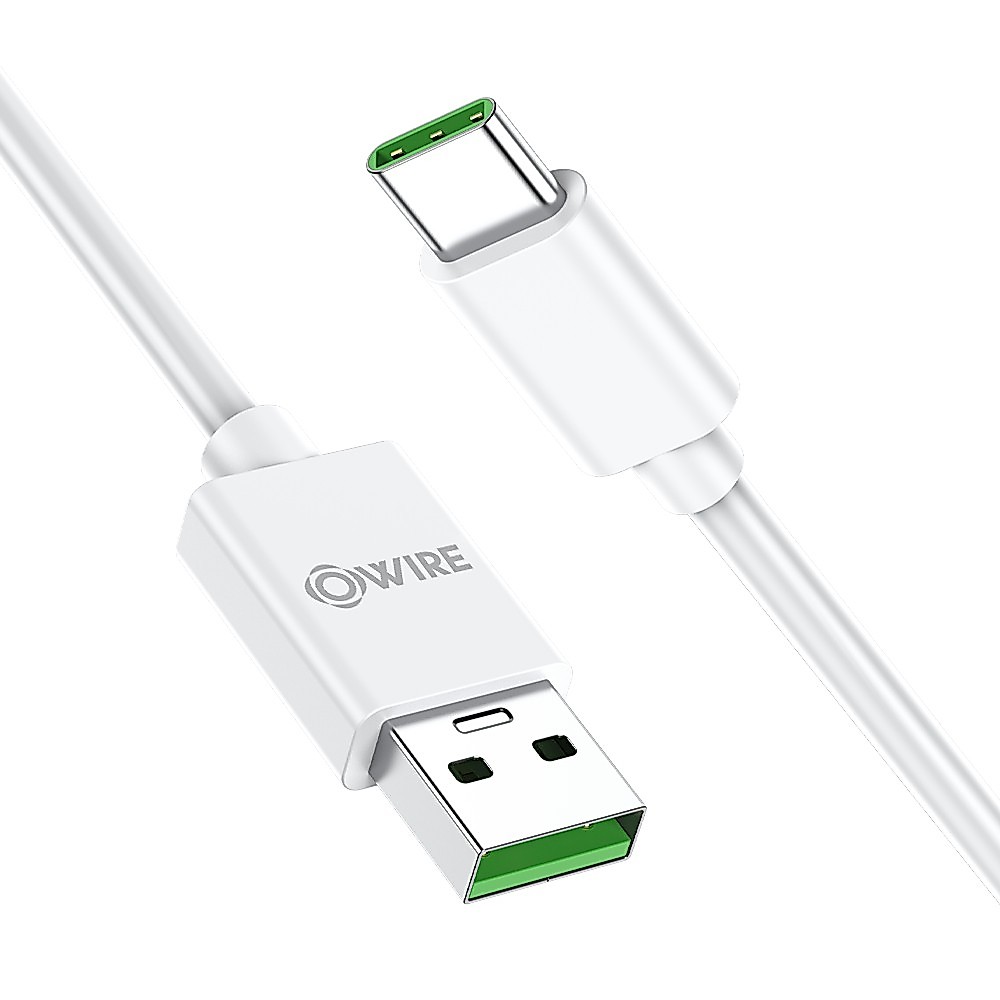 OWIREสายชาร์จเร็วทุกค่าย 5A Vooc Flash Warp USB Type C Fast Quick Charge อุปกรณ์ชาร์จมือถือ สำหรับ Huawei และ Oppo