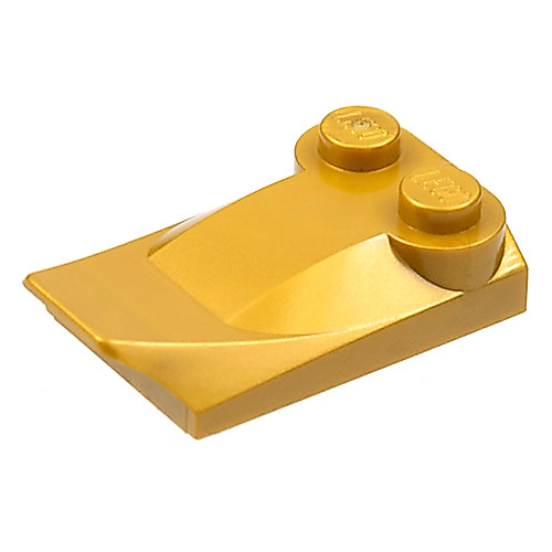 [462] ชิ้นส่วนเลโก้ Lego Part Slope, Curved 3 x 2 x 2/3 with Two Studs, Wing End (47456) ราคา/ชิ้น
