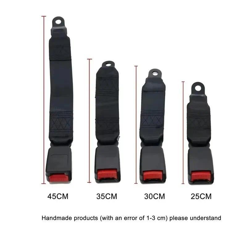 Auto Extension Buckle Seat Belts Extender Universal Car Seat Belts Safety Belt Webbing Extender