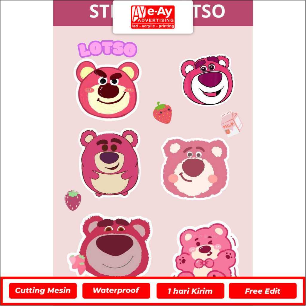 สติ๊กเกอร์ LOTSO สั่งทําพิเศษ 10x15cm - Cool Aesthetic HP & Laptop - eayadvertising | MUST READ DESC
