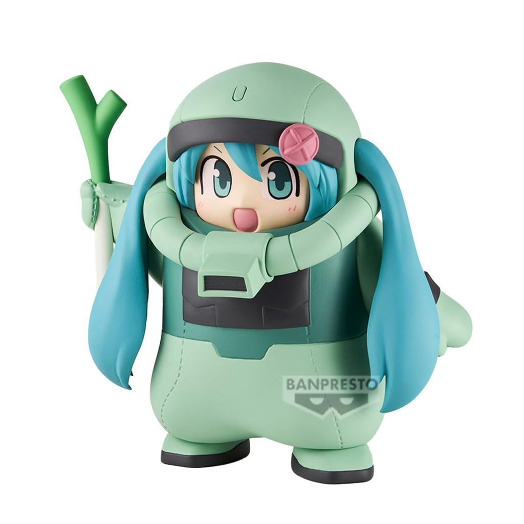 Banpresto Gundam 45th x Hatsune Miku Zaku Costume (Hatsune Miku Ver.) Figure
