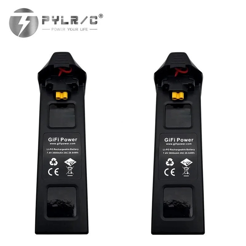 Original สําหรับ MJX Bugs 2 B2W B2C แบตเตอรี่ 7.4V 3600mah 25C Li-po แบตเตอรี่สําหรับ MJX B2W B2C rc