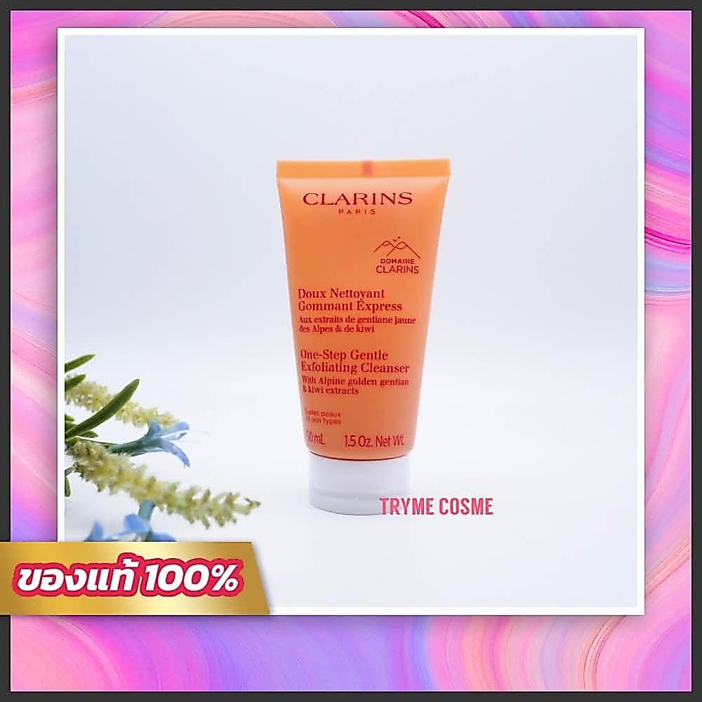 ฉลากไทย Clarins One-Step Gentle Exfoliating Cleanser 125 ml./One-step Facial Cleanser 200ml.