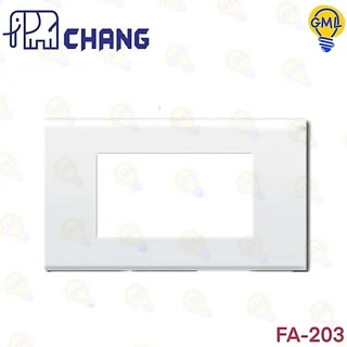 Chang หน้ากาก 1 ช่อง 2 ช่อง 3 ช่อง 4 ช่อง 6 ช่อง สีขาว