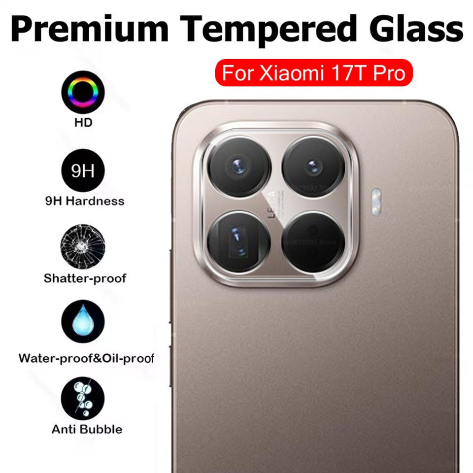 ตรงรุ่น ฟิล์มกระจกเลนส์กล้อง For Xiaomi 17T 17TPro 17 17Ultra กันรอยกล้องหลัง 007