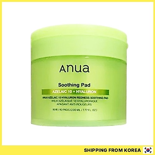 ANUA Hyaluron Redness Soothing Pad 90แผ่น