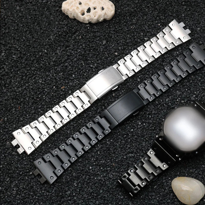 316L สแตนเลสสตีลสําหรับนาฬิกา casio g-shock GMW-B5000 GM-B2100 GMB2100 GMC-B2100 MRG-B2100D นาฬิกาสา