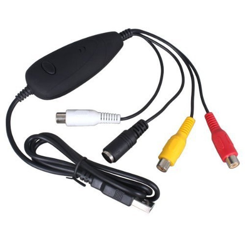 Ezcap172 HD USB Analog AV Capture Card Transfer Video Recorder รองรับ win10/8/7