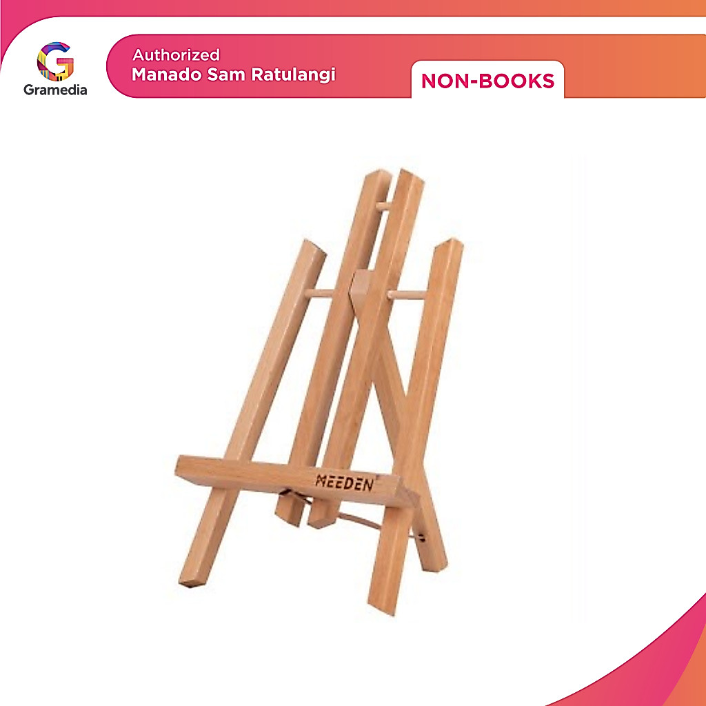 Gramedia Manado-Meeden ขาตั้งตั้งโต๊ะ Beechwood 40ซม