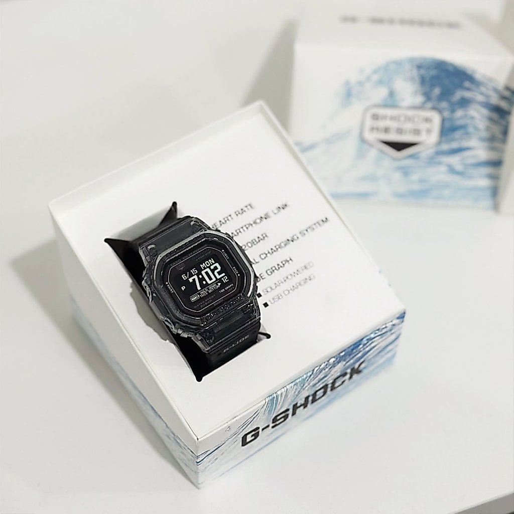 Casio G-Shock นาฬิกาข้อมือผู้ชาย สายเรซิน รุ่น สายเรซิน รุ่น GBX-H5600 (GBX-H5600-1,GBX-H5600-2)