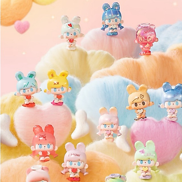 (😇💗พร้อมส่งด่วนในไทย) แบบสุ่ม : บีน - Tutubear About Love ;1 ซองได้ 5 ตัว