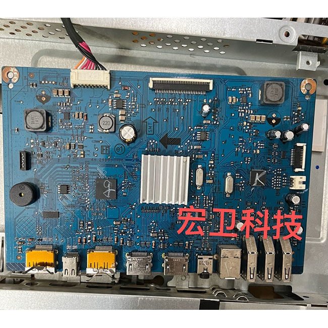 บอร์ดไดรฟ์ DELL DELL U2414HB ดั้งเดิม U2414H เมนบอร์ดทดสอบจัดส่งในวันเดียวกัน