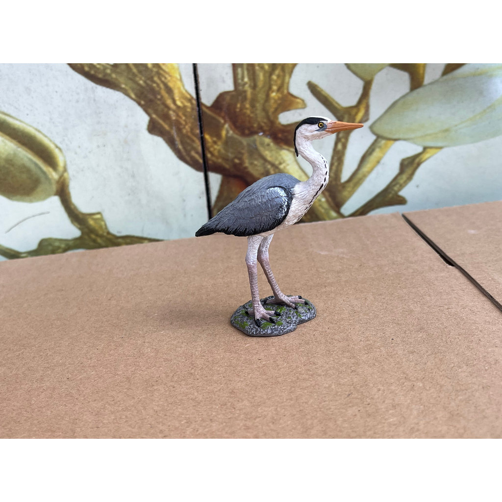P PAPO ของแท้ Egret จําลองนกสัตว์รุ่นของเล่นเด็ก
