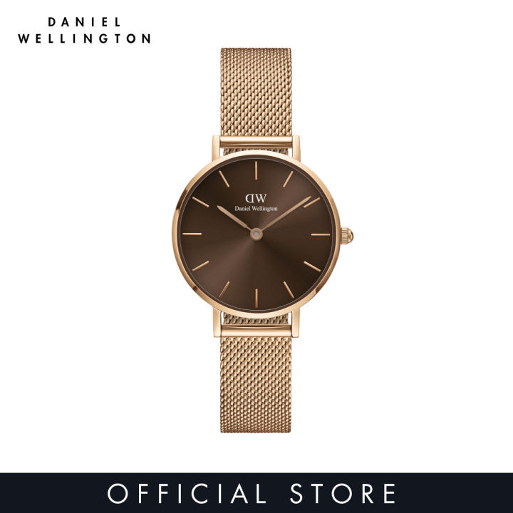 Daniel Wellington นาฬิกาข้อมือ PETITE AMBER RG  32มม สีโรสโกล์