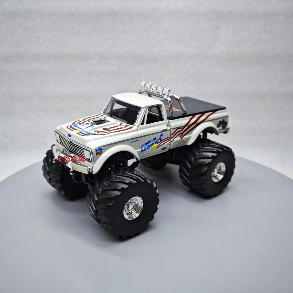 绿光1:43 Kings of Crunch - USA-1-1970雪兰K-10การ์ดติดรถยนต์